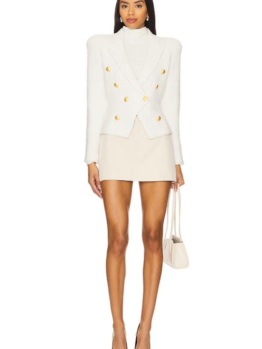 L'AGENCE New with tags, Bethany Blazer with Gold Buttons - Picture 11 of 11